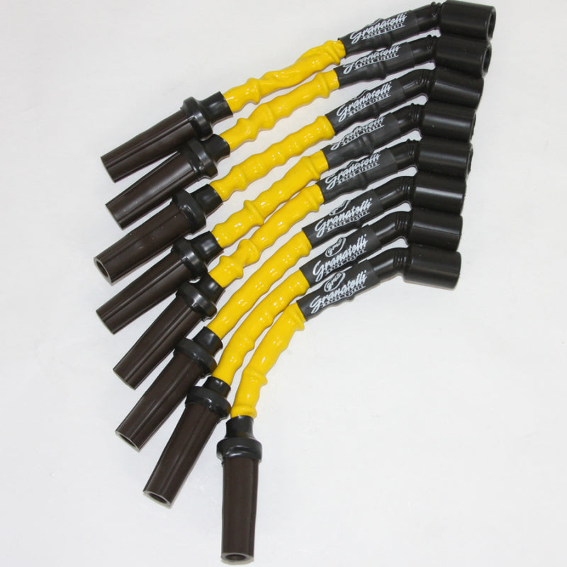 Granatelli Motor Sports Granatelli 14-23 GM L83 5.3L/L86 6.2L Hi-Perf Coil-Near-Plug Wire Conn Kit w/Yellow Jacket