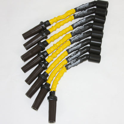 Granatelli Motor Sports Granatelli 14-23 GM L83 5.3L/L86 6.2L Hi-Perf Coil-Near-Plug Wire Conn Kit w/Yellow Jacket