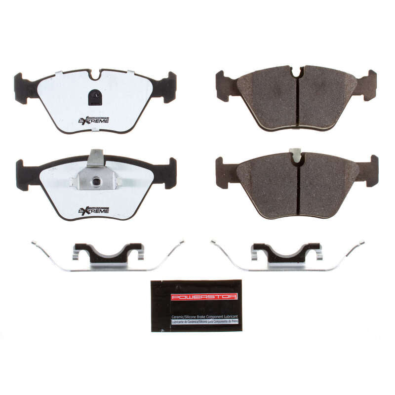 PowerStop Power Stop 01-05 BMW 525i Front Z26 Extreme Street Brake Pads w/Hardware