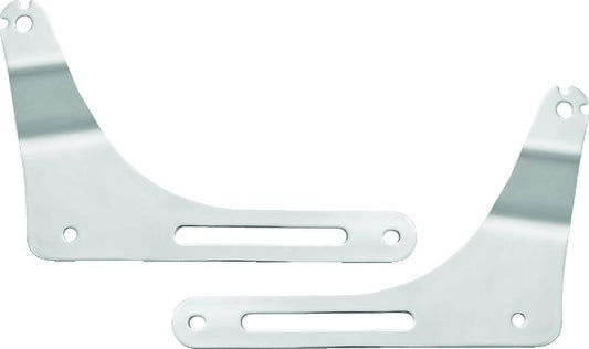 Kuryakyn Fixed Mounts Multi-Purpose Driver & Passenger Backrest 18-Up Softail Black