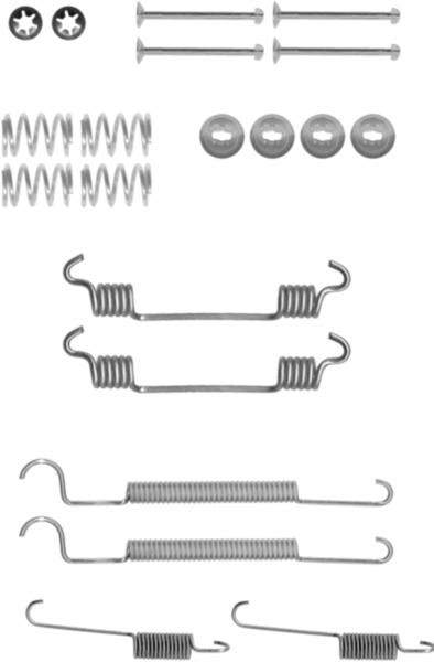 TEXTAR 97033200 Brake Shoe Fitting Kit