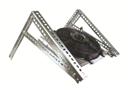 BD Diesel Xtruded Trans Oil Cooler - 5/8 inch Cooler Lines