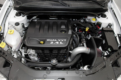 K&N Engineering K&N 69 Series Typhoon Performance 13 Chrysler/Dodge 200/Avenger 2.4L Silver Cold Air Intake Kit