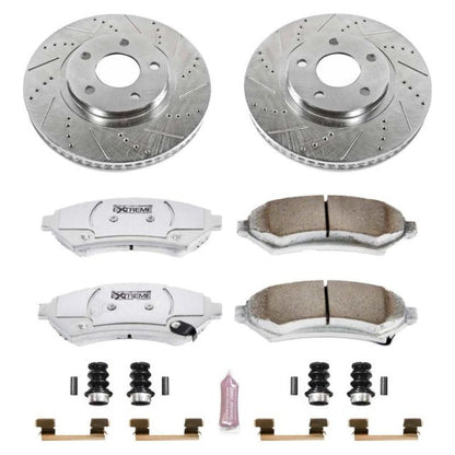 PowerStop Power Stop 00-04 Buick LeSabre Front Z26 Street Warrior Brake Kit