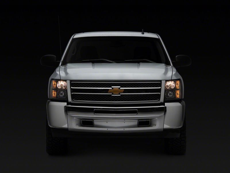 Raxiom 07-13 Chevrolet Silverado 1500 Euro Headlights- Black Housing (Clear Lens)