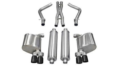 CORSA Performance Corsa 2011-2014 Dodge Charger R/T 5.7L V8 Black Xtreme Cat-Back Exhaust