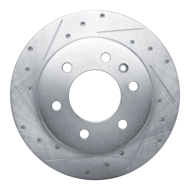 R1 Concepts R1 19-25 Freightliner SprintER 1500 Rear Left Drilled & Slotted Silver Brake Rotor