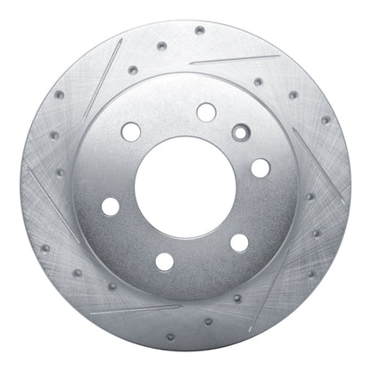 R1 Concepts R1 19-25 Freightliner SprintER 1500 Rear Left Drilled & Slotted Silver Brake Rotor