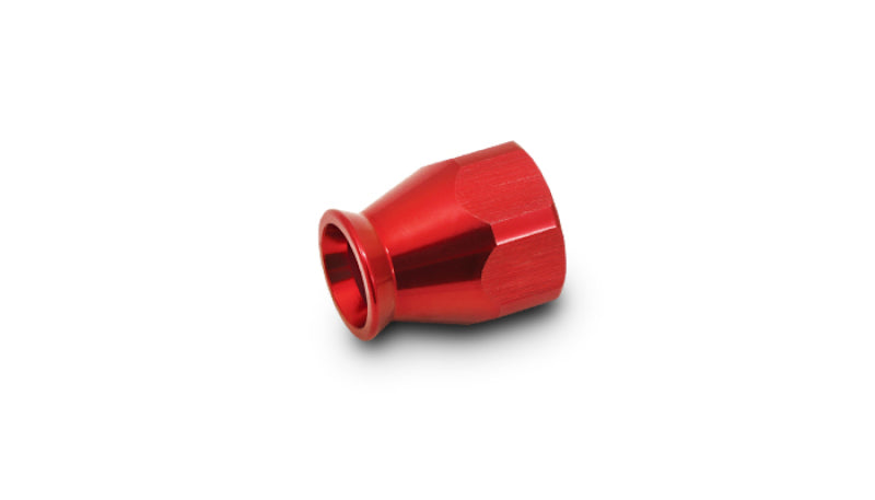 Vibrant -4AN Hose End Socket for PTFE Hose Ends - Red