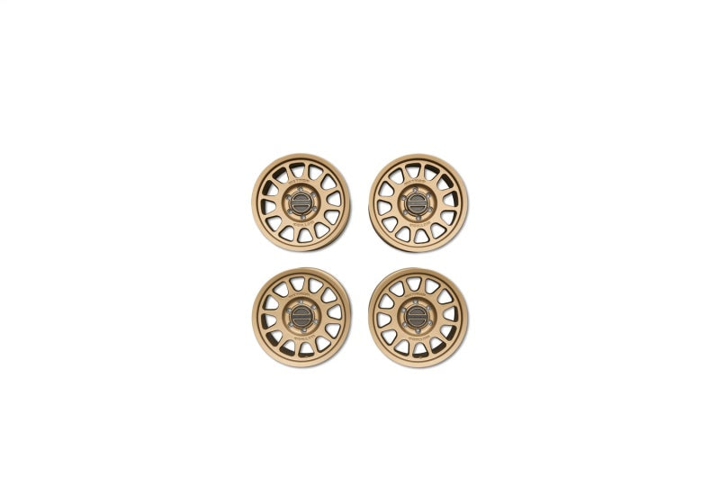 Ford Racing Bronco 17x8.5in Method Wheel & Center Cap Set - Bronze