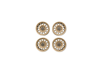 Ford Racing Bronco 17x8.5in Method Wheel & Center Cap Set - Bronze