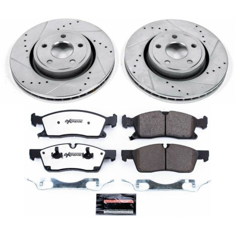 PowerStop Power Stop 11-19 Dodge Durango Front Z36 Truck & Tow Brake Kit