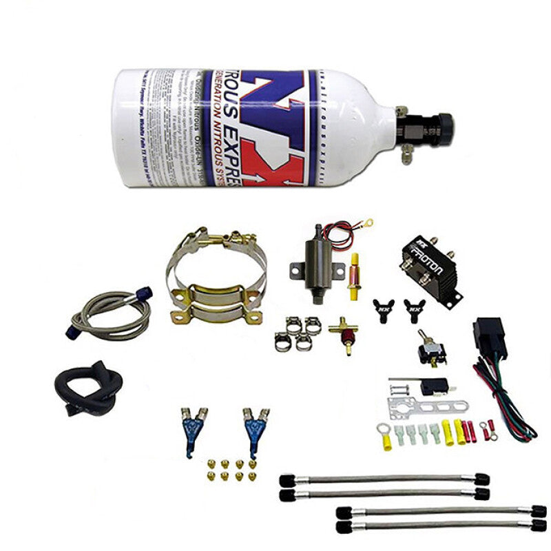 Nitrous Express 2 Cyl Proton Nitrous Kit w/2.5lb Bottle