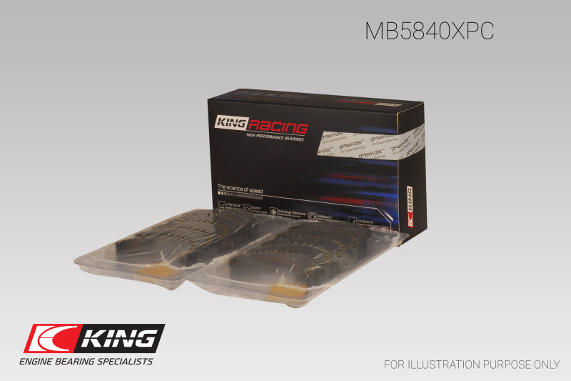 King Engine Bearings Chrysler 300 Srt8 (Size 0.25) Main Bearing Set