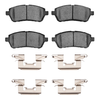 R1 Concepts R1 11-19 Ford Fiesta (USA/Canada) Front Performance Sport Pads & Hardware Kit