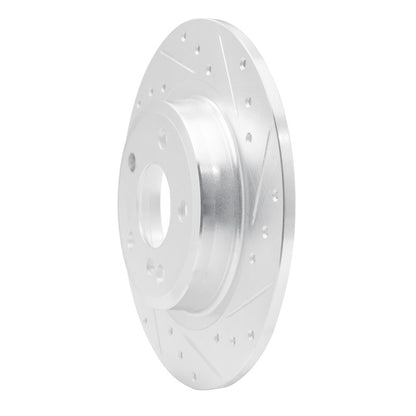 R1 Concepts R1 12-20 Mercedes-Benz SLK250 Rear Right Drilled & Slotted Silver Brake Rotor