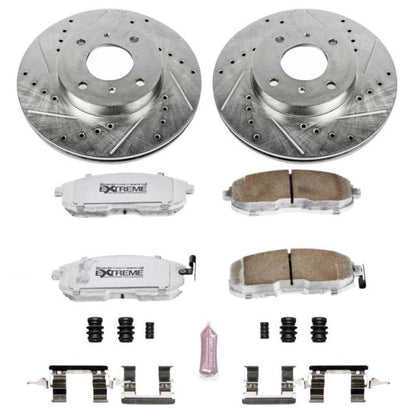 PowerStop Power Stop 99-02 Infiniti G20 Front Z26 Street Warrior Brake Kit