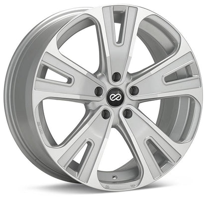 Enkei Universal SVX Truck & SUV 20x8.5 +40mm Offset 5x120 Bolt 72.6mm Bore Silver Machined Wheel