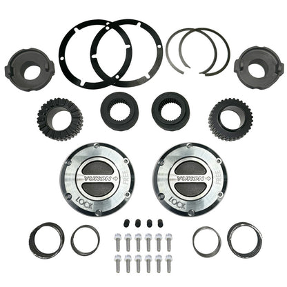 Yukon Gear & Axle Yukon Gear 05-22 Ford F250/F350/F450/F550 Superduty 35-Spline Hardcore Locking Hub Set