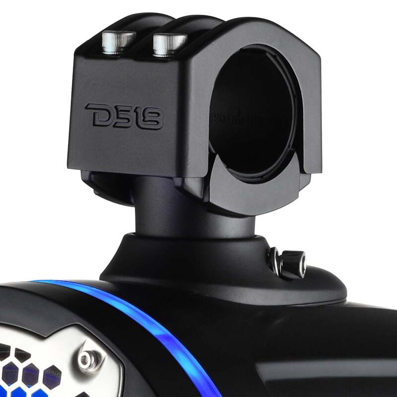 DS18 Marine And Powersports Towers 8in 1in Driver 180 Watts RMS RGB LED Lights Black