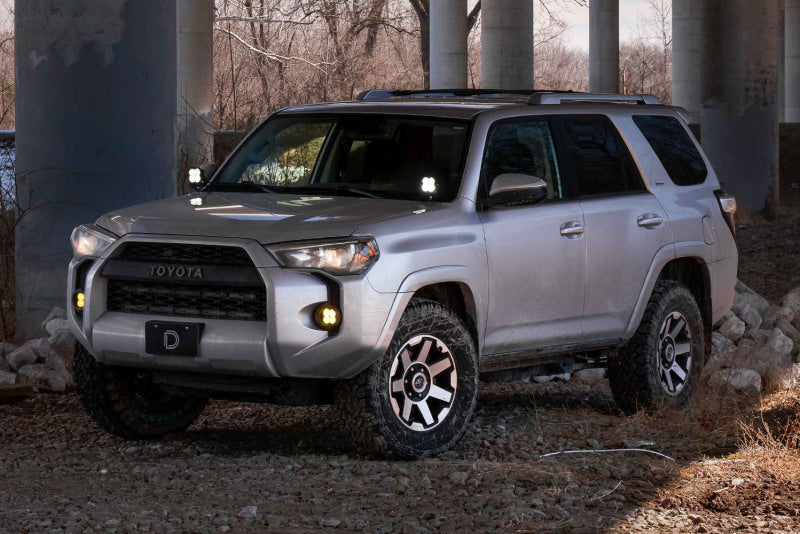 Diode Dynamics 10-21 Toyota 4Runner SS3 LED Ditch Light Kit Sport - White Combo