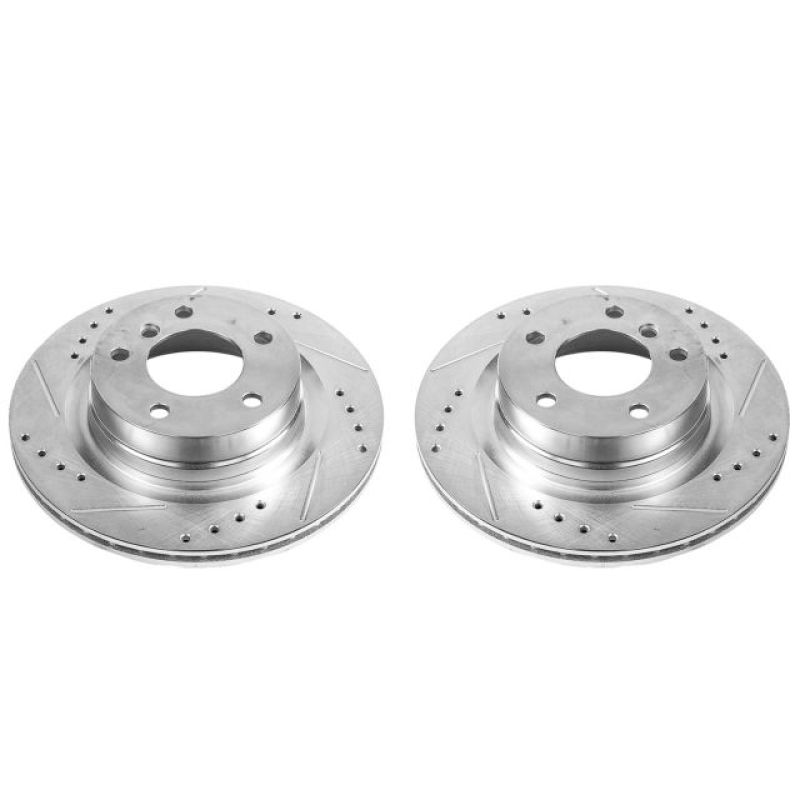 PowerStop Power Stop 14-16 BMW 228i Rear Evolution Drilled & Slotted Rotors - Pair