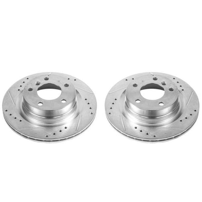 PowerStop Power Stop 14-16 BMW 228i Rear Evolution Drilled & Slotted Rotors - Pair