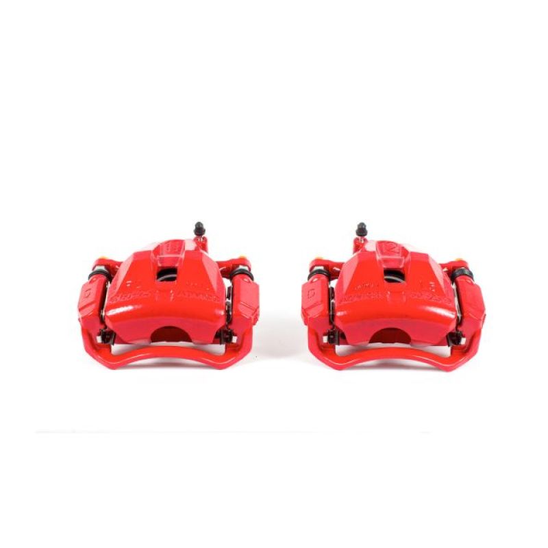 PowerStop Power Stop 05-15 Toyota Tacoma Front Red Calipers w/Brackets - Pair