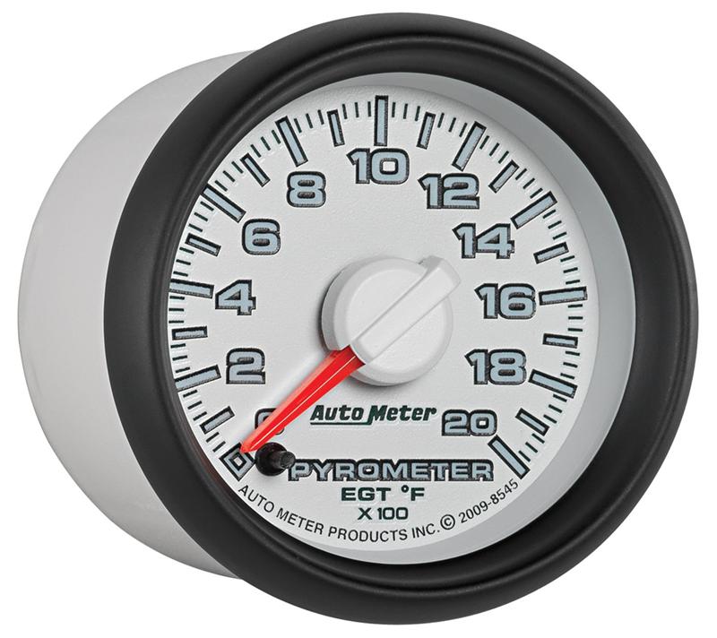 Autometer Factory Match 52.4mm Advanced Digital Stepper Motor 0-2000 Deg F Pyrometer