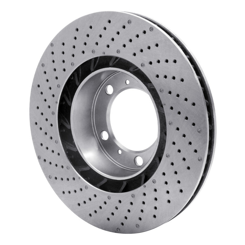 DFC 09-23 Porsche 911 Right Front Drilled Brake Rotor