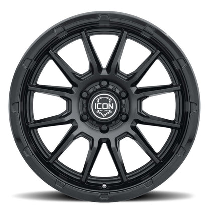 ICON Alloys Cajon 20x9 / 5x150 / 16mm / 5.625in BS Double Black Wheel