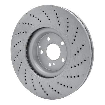 DFC 08-21 Mercedes-Benz E550 Front Drilled Hi-Carbon Alloy Geomet Coated Rotor