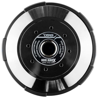 DS18 Hooligan Subwoofer 12in 4000 Watts RMS 4 ohm DVC