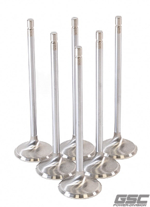 GSC Power Division GSC P-D Toyota G16E-GTS 32.8mm Head (STD) Chrome Polished Intake Valves - Set of 6