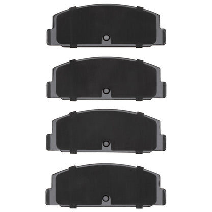 DFC 78-89 Chrysler Conquest Rear 5000 Advanced Semi Metallic Brake Pads
