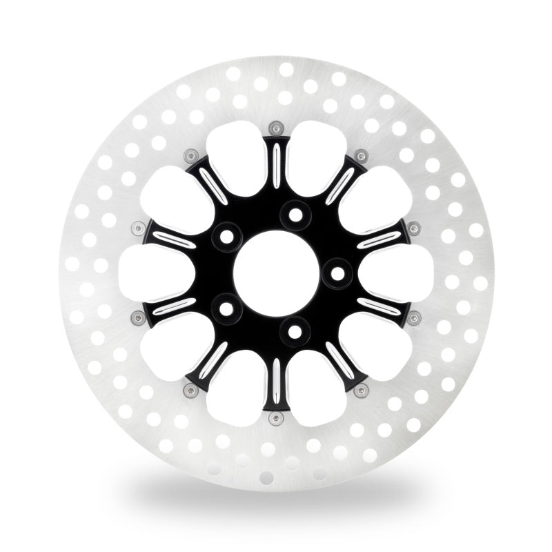 Performance Machine Disc/Carr 11.8 Revel Rear Right - Contrast Cut Platinum