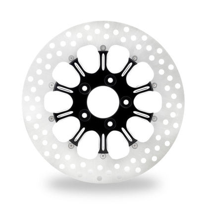 Performance Machine Disc/Carr 11.8 Revel Rear Right - Contrast Cut Platinum