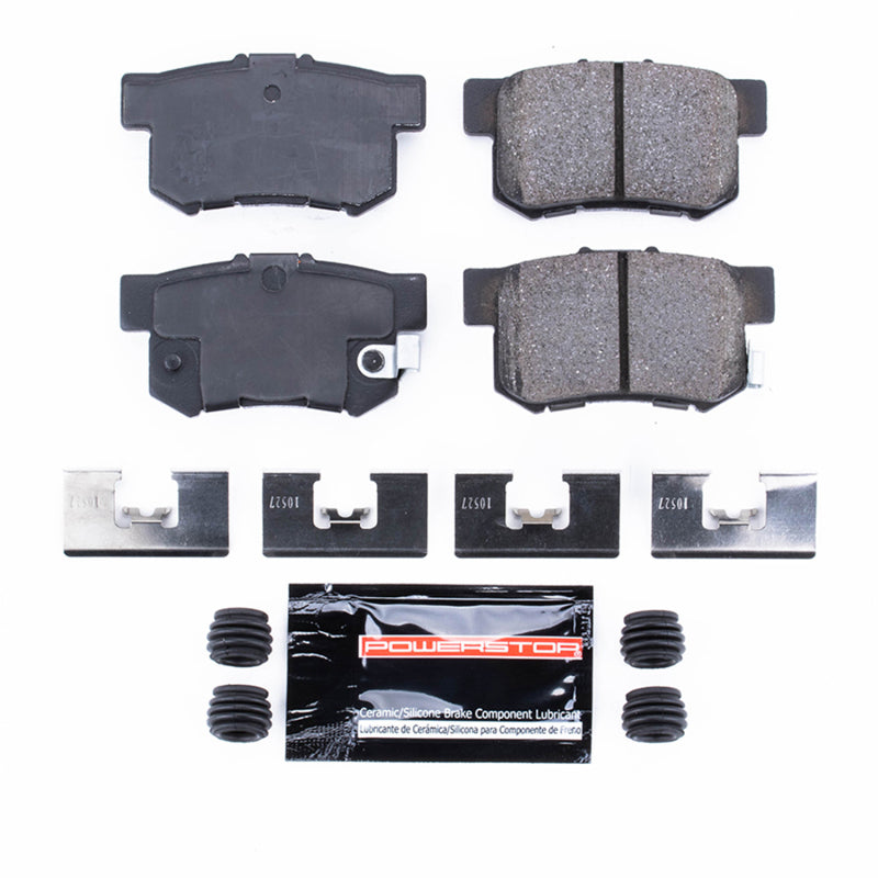 PowerStop Power Stop 01-03 Acura CL Rear Z23 Evolution Sport Brake Pads w/Hardware