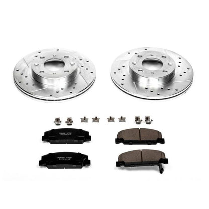 PowerStop Power Stop 88-89 Honda CRX Front Z23 Evolution Sport Brake Kit