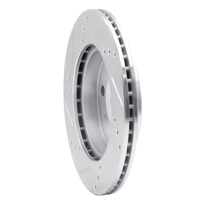 R1 Concepts R1 91-02 Saturn SC Front Right Drilled & Slotted Silver Brake Rotor