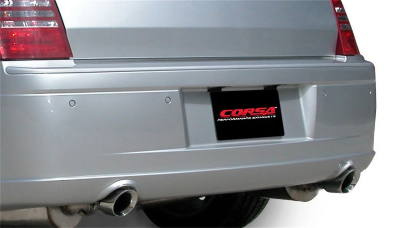 CORSA Performance Corsa 2005-2010 Dodge Charger No Towing Hitch R/T 5.7L V8 Polished Xtreme Cat-Back Exhaust