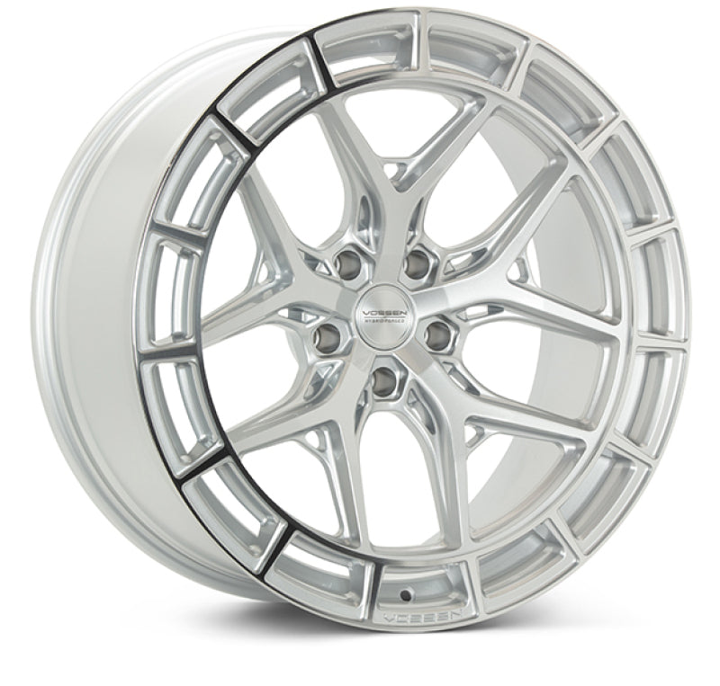 Vossen HFX-1 23x11 - 5x112 - ET14 - Super Deep - 66.5 - Silver Polished Wheel