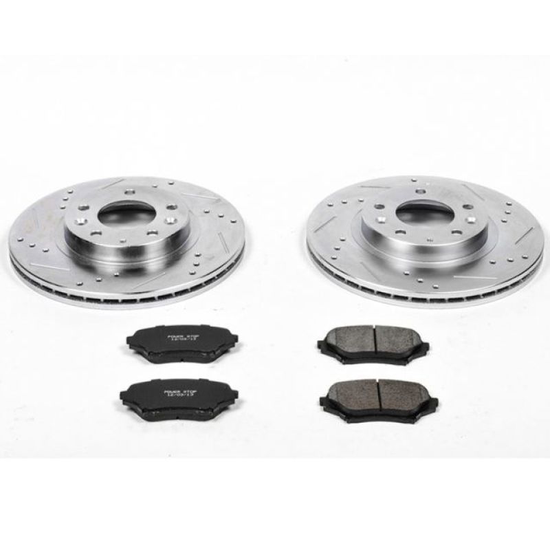 PowerStop Power Stop 06-15 Mazda MX-5 Miata Front Z23 Evolution Sport Brake Kit