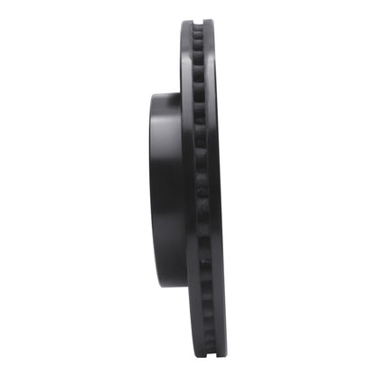 R1 Concepts R1 98-00 Chrysler LHS Front Right Drilled & Slotted Black Brake Rotor