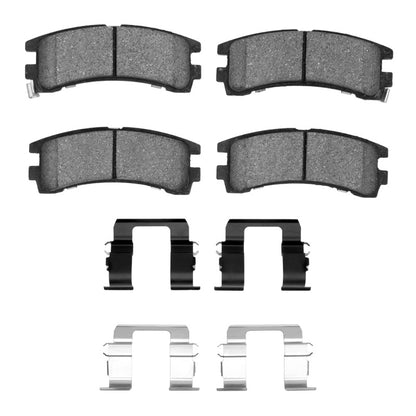 R1 Concepts R1 88-95 Nissan Pathfinder Rear Optimum OE Pads & Hardware Kit