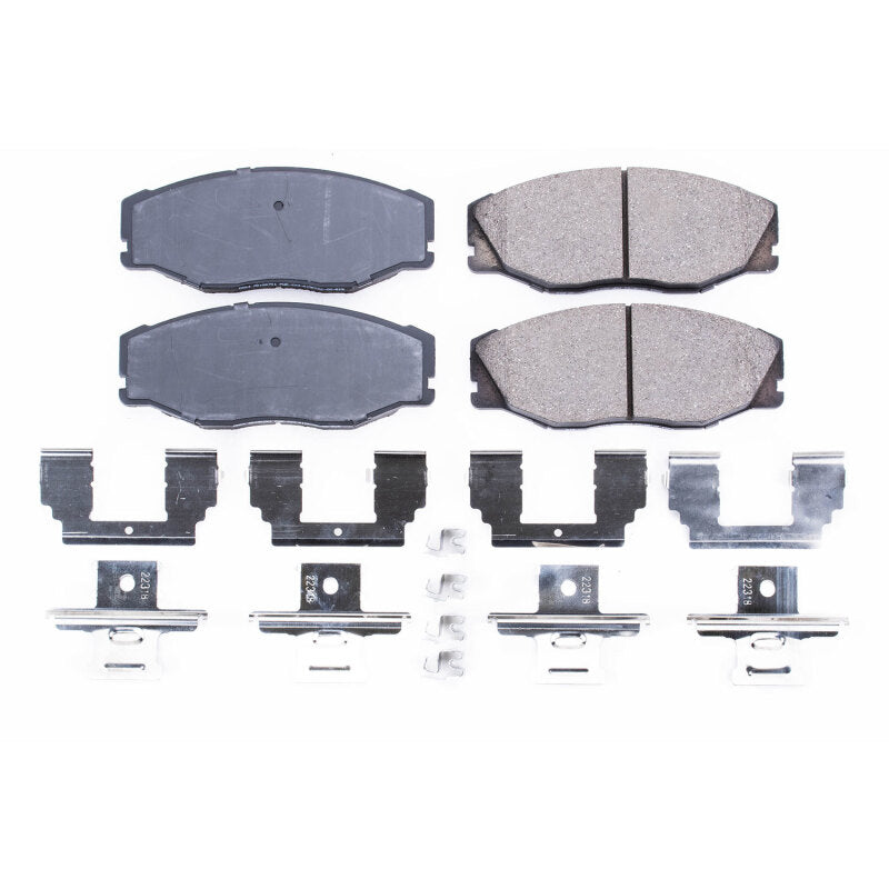 PowerStop Power Stop 93-98 Toyota T100 Front Z17 Evolution Ceramic Brake Pads w/Hardware