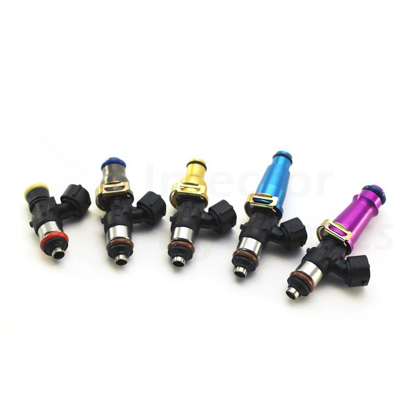 Injector Dynamics 1340cc Injectors - 48mm Length - 11mm Gold Top - 14mm Lower O-Ring (Set of 4)