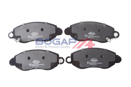 BOGAP F8210653 Brake Pad Set, Disc Brake | ML Performance Car Parts