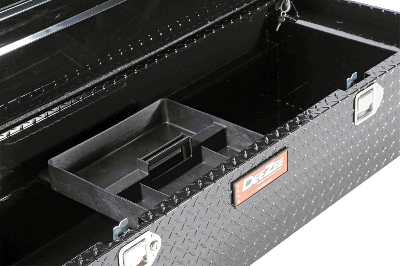 Dee Zee Universal Tool Box - Red Crossover - Single Lid Black BT Mid Size