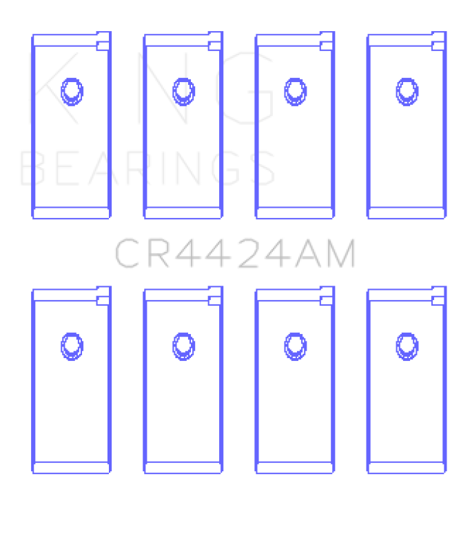 King Engine Bearings Datsun J15/(Size +0.25mm) Connecting Rod Bearing Set